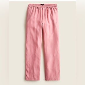 J Crew Eco Cupro Pull On Crop Pant Sz 10 NWT